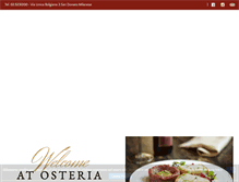 Tablet Screenshot of osteriadeivinattieri.it